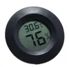 Mini draagbare LCD digitale thermometer hygrometer koelkast vriezer tester ronde temperatuur-vochtigheidsmeter detector thermograaf