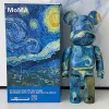 Bearbrick 400% byggsten Violent Bear 2G Kongshanji Bujia Fashion Spela handgjorda dockgåvor Felicitous av att göra i detaljhandeln