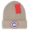 Designer Beanie Skull Caps knitted hats Men Women Warm Wool ins popular canada winter hat Classic Letter goose Print Knit cap