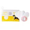 Dog Apparel Pet Disposable Shoe Covers Small And Medium-sized Shoes Going Out Waterproof Dirty Foot White