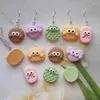 Charms 10 Stuks Cartoon Grote Ogen Biscuit Hars Koekjes Hangers Plaksteen Scrapbooking DIY Sieraden Ketting Armband Oorbellen Maken