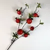 Decorative Flowers Artificial flowers pomegranate for family parties Wedding