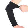 Knäskuddar andningsbara anti-slip anti-kollision 3 storlekar Armguard Sportskyddsutrustning Armhylsa Bekväma Fit Elastic Elbow Pad