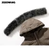 Down Jackets Men Winter Jacket Fashion Thick Warm Parkas Fur White Duck Coats Casual Man Waterproof 231020
