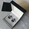 L M06 med Box Top Luxury Cufflinks Classic Cufflink for Men Cuff Links Hela 178G