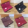 Whole Classic Ladies Long Cartlet for Women Multicolor Designer Coin Purse Packer Pacote Original Ladies Zipper Wallet PO239W