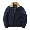 男性の冬のコーデュロイジャケットカジュアル濃厚フリースウールの裏地暖かく屋外風のアウトウェア231220
