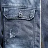 Erkek ceket bahar sonbahar yeni kovboy lüks hırka denim harajuku moda kore tarzı kıyafetler rahat kovboy gevşek ceket motosiklet ceket231026