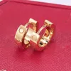 Fashion Classic C Letter Hoop Huggie für Frauen, um Liebhaber Diamond Gold Party All-Match Ohrringe Juwely Geschenk302c zu schicken