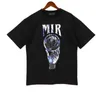 T-shirts pour hommes d'été Qualité Designer Hommes Amirs T-shirt Imprimer T-shirts À Manches Courtes Casual Lettre T-shirt Lâche Hommes Tee Crewneck Oversize Tee Graffiti T-shirts qr