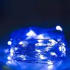 Lâmpada de corda de fio de cobre LED de 1 unidade, com caixa de bateria, à prova d'água não condutora, corda de luzes decorativas de bolo de flores, corda de iluminação de atmosfera decorativa-118,1 polegadas