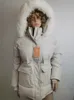 Vrouwen Jas Winter Koreaanse Stijl Korte Parka Dikke Warme Capuchon Trekkoord Tailleband Vrouwelijke Trenchcoat Cropped 231220