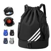 Gym Sporttasche frauen Kordelzug Taschen Für Schuhe Männlich Große Radfahren Basketball Weibliche Wochenende Gepäck Reise Yoga Rucksack Männer 231220