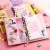 Bullet Lined Journal Sketchbook Pocket Planner Girls A6 Diary Cute Notepads Stationery Notebooks Journals School Office Supplies 231220