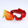 Magnetic Ski Goggles Set Quick-Change Lens Double Layers Anti-fog Ski Glasses for Men Women Outdoor Sport Snowboard Accessories 231220