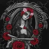 Homens Camisetas Novidade Santa Muerte Camiseta Mens Manga Curta Mexican Death Muertos Mãe Crânio T-shirt Verão Flor Armas Camisa de Algodão Tee