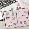 New 60PCS Blobfish Stickers Cartoon Fish Graffiti Sticker for DIY Luggage Laptop Skateboard Motorcycle Bicycle Decals