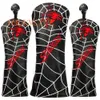 Andere golfproducten Spider Club Headcovers voor Driver Cover Fairway Hybrid Blade Putter PU lederen headcover 231219