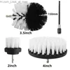 Brosses de nettoyage 2/3,5/4 '' Ensemble de fixation de brosse Brosse à récurer électrique Polisseuse de voiture Kit de nettoyage de salle de bain avec outils de nettoyage de cuisine d'extension Q231220