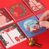 7st Cartoon Christmas Memos Notes Paper Office Daily Sticky Studery School DIY Notepads 231220