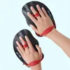 set Swimming Paddles Adjustable Silicone Hand Webbed Fingers Diving Gloves Swim Fins Swim Gear Swimming Accessories For Training