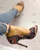 Sandals 35-43 Shoes Woman High Heels Pumps Fashion Summer Sexy Ladies Increased Stiletto Super Peep Toe Drop