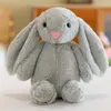 Bunny Plush Toy 30cm Cartoon Soft Long Ear Rabbit fylld Animal Plush Doll Birthday Valentine's Day påskgåvor till barn Vuxna flickvän