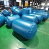 Colorful airtight Inflatable Gymnastics Gym Mat Air Rolls Training Roller Beam Air Mat Barrel Track Roller Cylinder Fitness