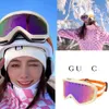 Ski G-G Goggles Men and Women Professional Glasses Designers Style Anti-dimma Full Frame Special Design Eyeglasses Designer Made in Italy