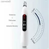 Electric massagers 5 Heads Electronic Acupuncture Pen Microelectronics Energy Acupoint Biological Micro Electrical Pulse Massage Pen For Neck BodyL231220