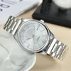OmegWatch Luxury Designer Omegwatches Quartz WatchHot selling quartz steel band watch for men's trendy fashionable and cool couple watches