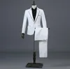 Bruiloft Tuxedos Groothandel detailhandel Mannen Pak Sets Jurk Merk Party show glanzende kleding