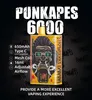 Original Punk Apes 6000 Puffs Electric Bar Hot Sale Godkvalitet Disponerbar VAPE 16 ML 650mAh Uppladdningsbara 10 smaker i lager E-Ciagerette