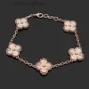 Designer Link Chain Bracelet Four-leaf Cleef Clover Womens Fashion Gold Bracelets Jewelry