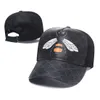 Designer Ball Cap Hats Män Kvinnor Baseball Caps Tiger broderi Casquette Sun Hat With Letter Black Fashion Märke Hattar K-14