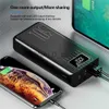 Mobiltelefon Power Banks 2023 Gyso Power Bank 30000MAH Portable Charging Poverbank Mobiltelefon Externt batteri Fast Charger PowerBank för 13 J231220