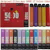 Original Filex 5000 Puffs 650mah E Zigaretten Zigaretten vorgefülltes Gerät Einweg Vape Authorized 17 Colors in Stock Bang Vape Razz Bar Vapsolo