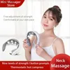 Electric massagers Intelligent Massage Instrument Cervical Massager Shoulder Neck and Back Soothe Neck Pulse Hot Compress and Protect NeckL231220