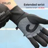 Giyo Cycling Glants à doigt complet Glants de vélo tactile thermique hivernal