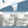 Bath Accessory Set SAMODRA Bidet Toilet Seat Attachment Sprayer UltraThin 3 Funtions Ass Shower Hygienic Wash For Bathroom 231219