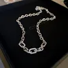 Collier ras du cou Simple en mosaïque de Zircon pour femmes, bijoux de tempérament à la mode