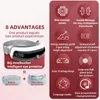 Masseur oculaire masseur oculaire électrique vibration compresse airbag soulagement élimination de la fatigue cercle foncé sommeil soins des yeux instrument de massage 231220