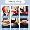 Full Body Massager Multifunctional electric dolphin massager with hammer type infrared heat pressing rod roller cervical spine massage 231219