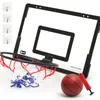 Indoor Plastic Basketball Backboard Toys Home Fitness Sports Basket Ball Hoops Boy Gifts Wall Mount Basketball Hoop Set For Kids 231220