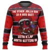 Мужские свитера, продажа нейтральных аниме-серий, рождественские 3D топы, осенняя и зимняя одежда, одинаковые комплекты свитеров