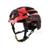 Caschi da arrampicata Colore rosso FMA Casco tattico Airsoft Caiman Casco balistico Casco da arrampicata sportiva all'aria aperta