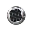 Kitchen Appliance Parts 25W Solar Vent Fan Roof Exhaust Ventilator Extractor 60Cfm Airduct Diameter120Mm For Rv Boat Caravan Greenho Dhpvk