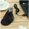 Mice Wired Laser Mouse Human Engineering M618 Ergonomic Vertical For Pc Laptop Computer Wholesale Bsogh Drop Delivery Computers Netw Dh8Xu