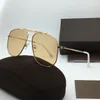 Sunglasses For Men Women Summer 557 Designers Style Sunshade Anti-Ultraviolet Retro Plate Full Frame Random Box