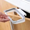 Hooks Kitchen Cabinet Door Basket Hanging Trash Can Waste Bin Garbage Bag Holder Portable Gadgets